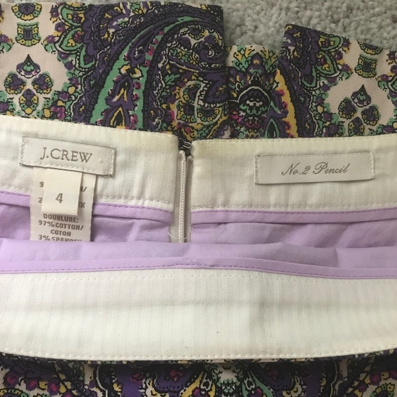 J Crew No. 2 Pencil Skirt Size 4 - Picture 5 of 9